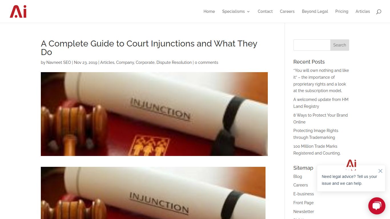 A Complete Guide to Court Injunctions and What They Do